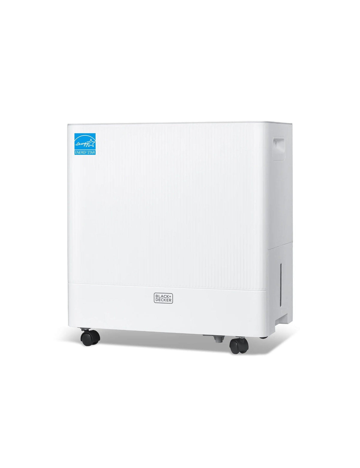Black + Decker 50-Pint Portable Dehumidifier - White