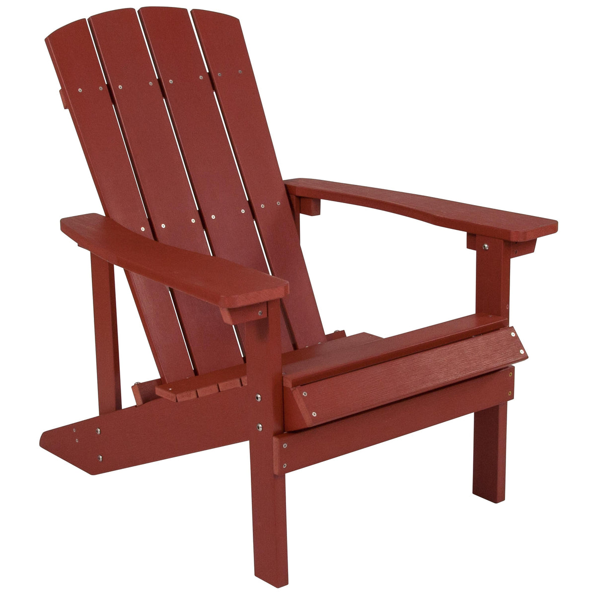 OSC Designs Charlestown Adirondack Chair: Red