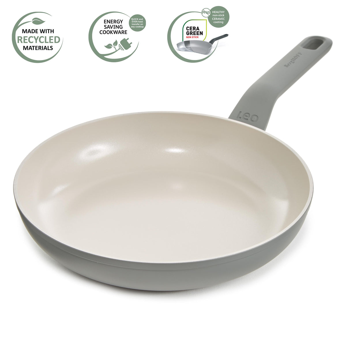 BergHOFF Leo Balance 10" Alum NS Frying Pan, Moonmist