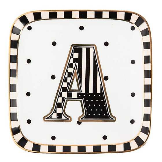 MacKenzie-Childs Monogram Dish - M