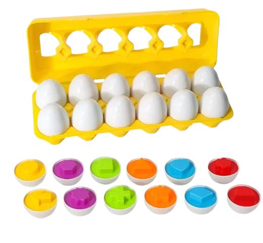 Bella Home Montessori Matching Eggs