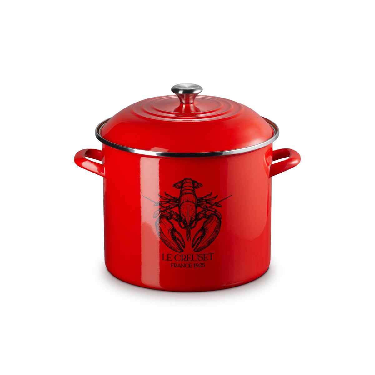 Le Creuset 20qt Enamel on Steel Traditional Lobster Stockpot w/ Lid