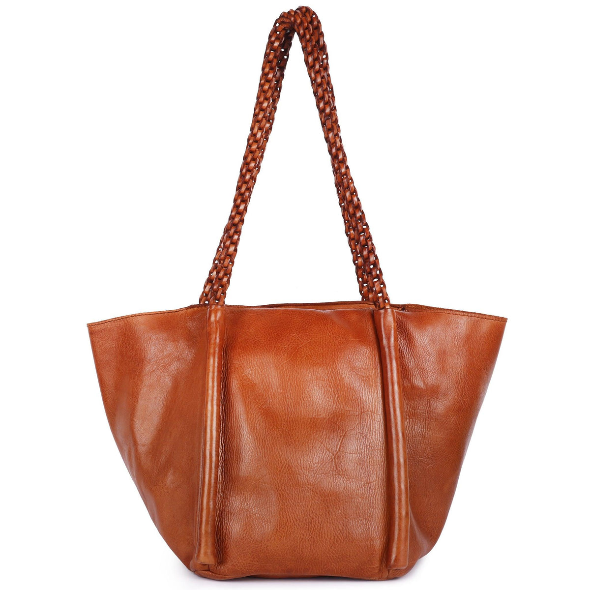 Latico Leathers Wander Leather Tote Cognac