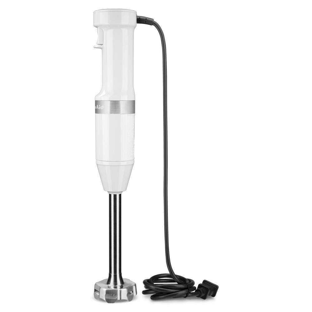 KitchenAid Variable Speed Hand Immersion Blender in White