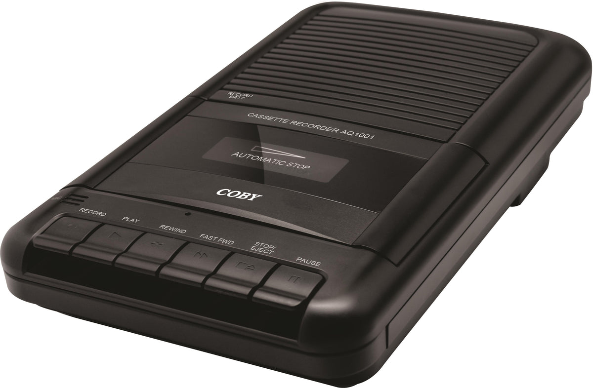 COBY Portable Cassette Recorder