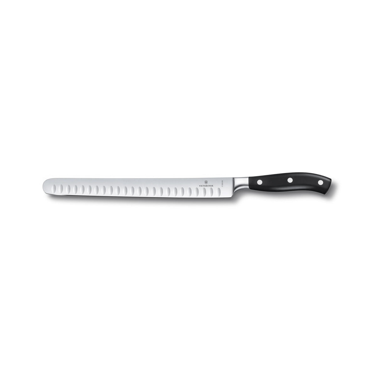 Victorinox Swiss Army Grand Matre, slicing knife, 26cm, fluted, pom, gift box