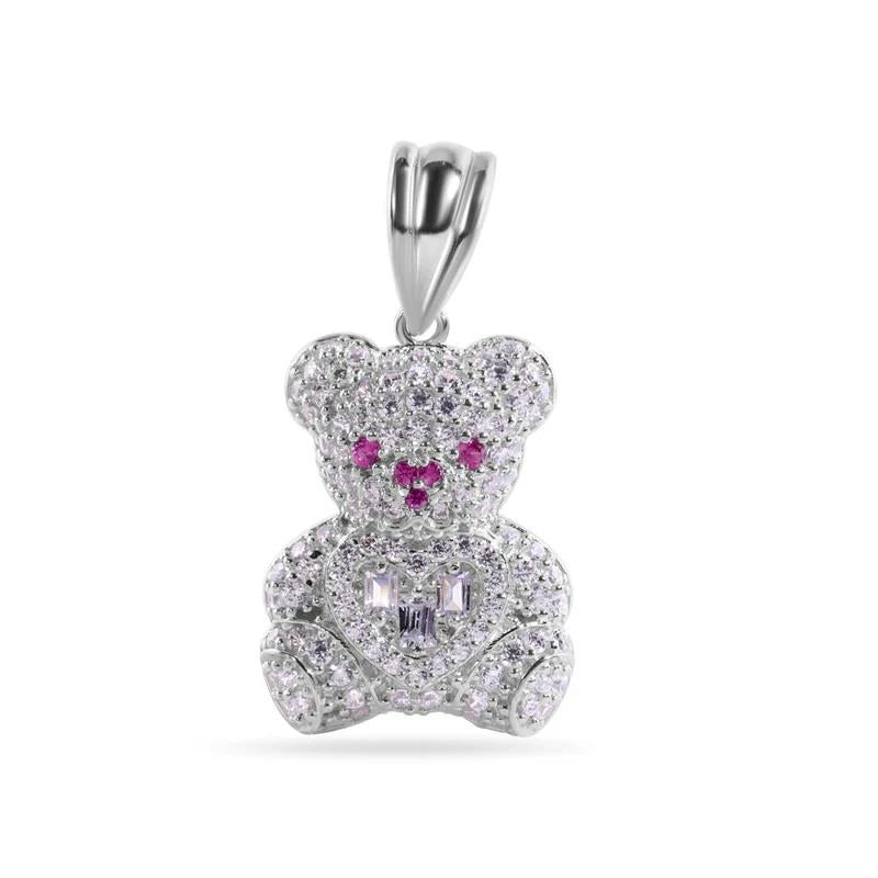 Infinity Luxe Jewelry Collection Teddy Bear Pendant with chain