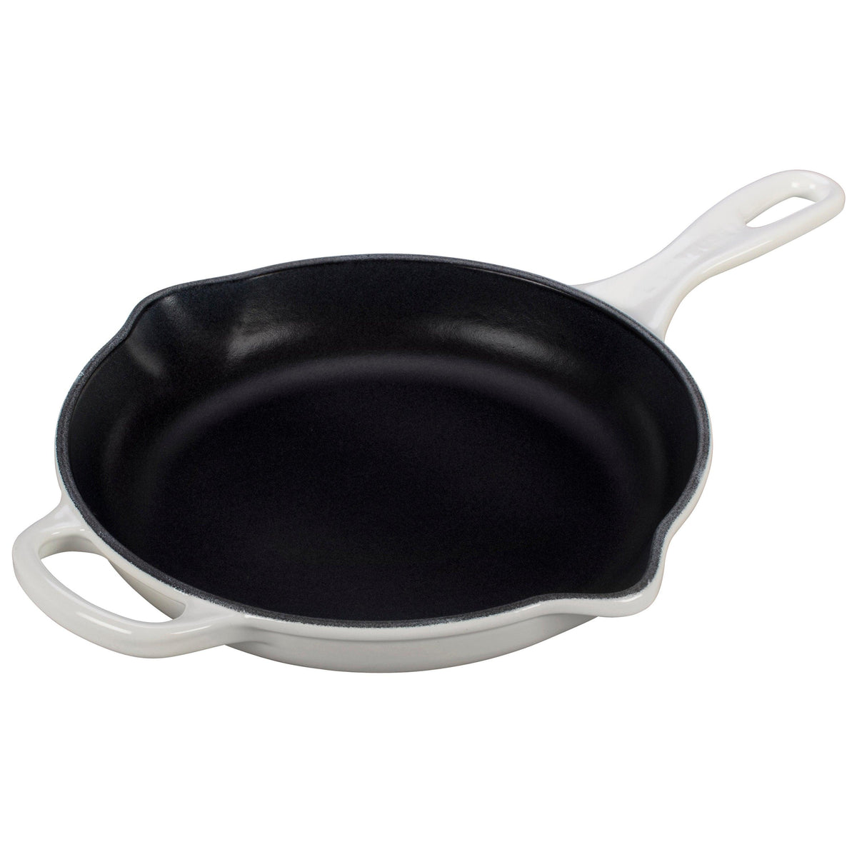 Le Creuset 9" Signature Cast Iron Skillet White