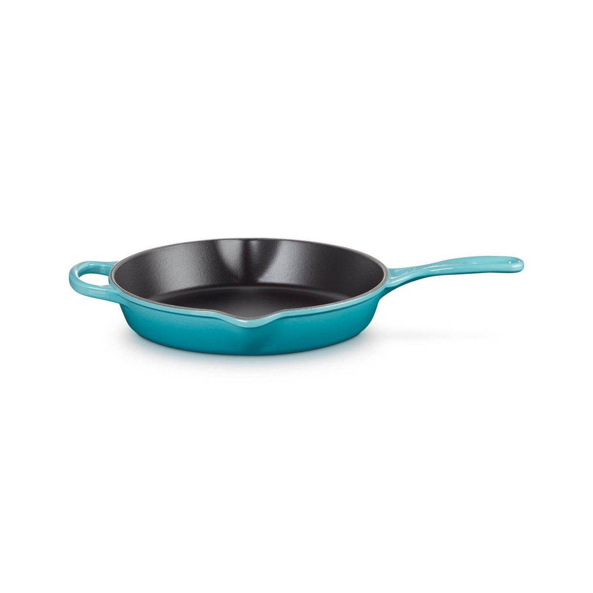 Le Creuset 10.25" Signature Cast Iron Deep Round Skillet Caribbean