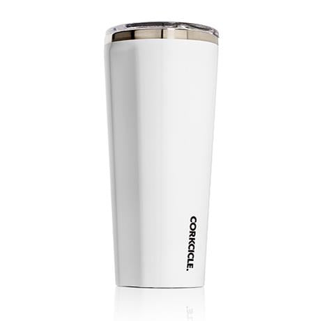 Corkcicle 24oz Tumbler - Gloss White