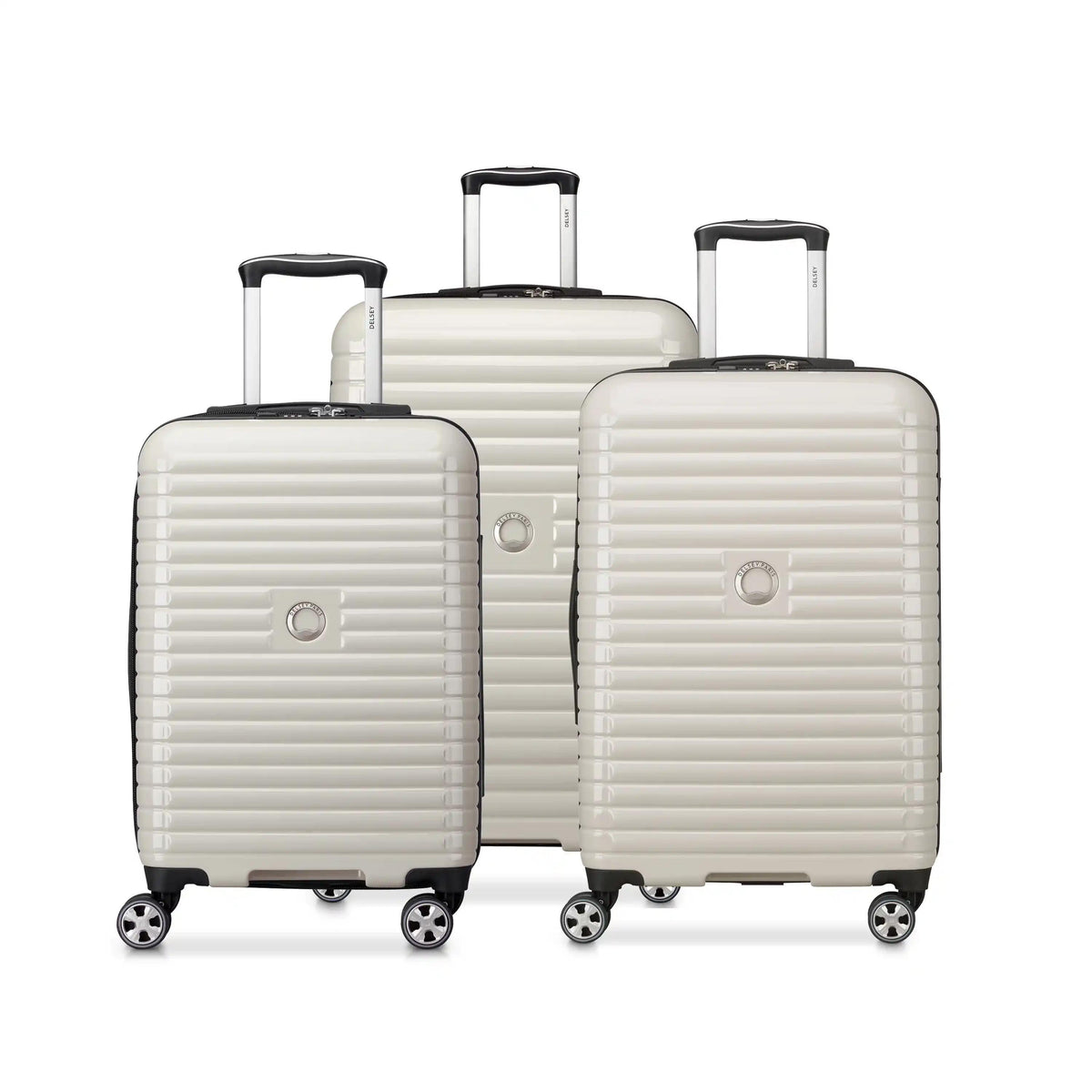 Delsey Luggage Cruise 3.0 Nested 3-Pc Set - Ivory