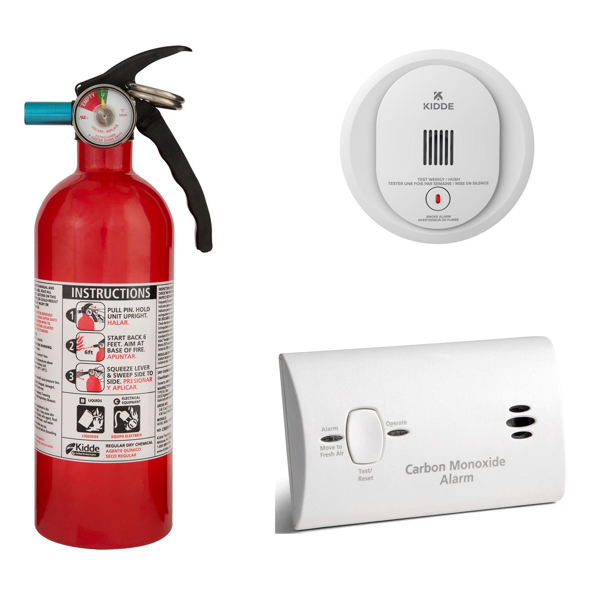 Kidde Safety Basic Home Safety Kit