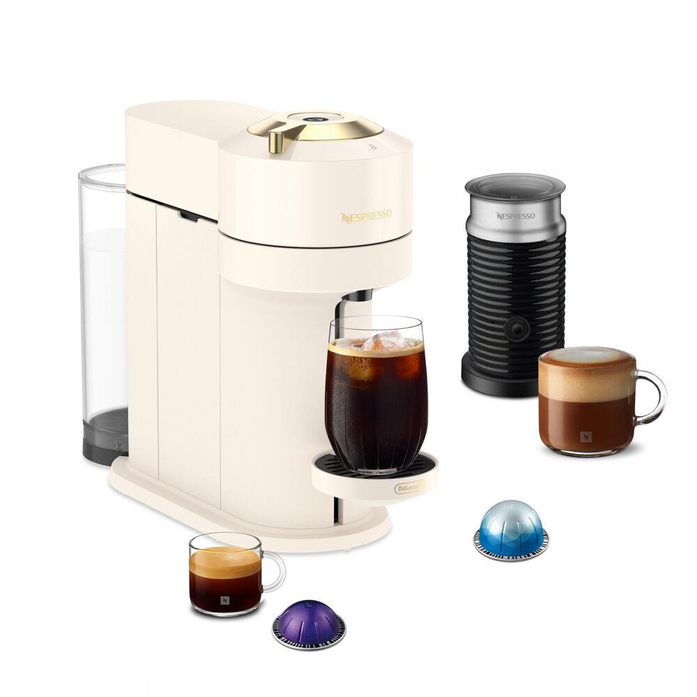 Delonghi Nespresso Vertuo Next Premium Coffee and Espresso Maker by De'Longhi with Aeroccino Milk Frother