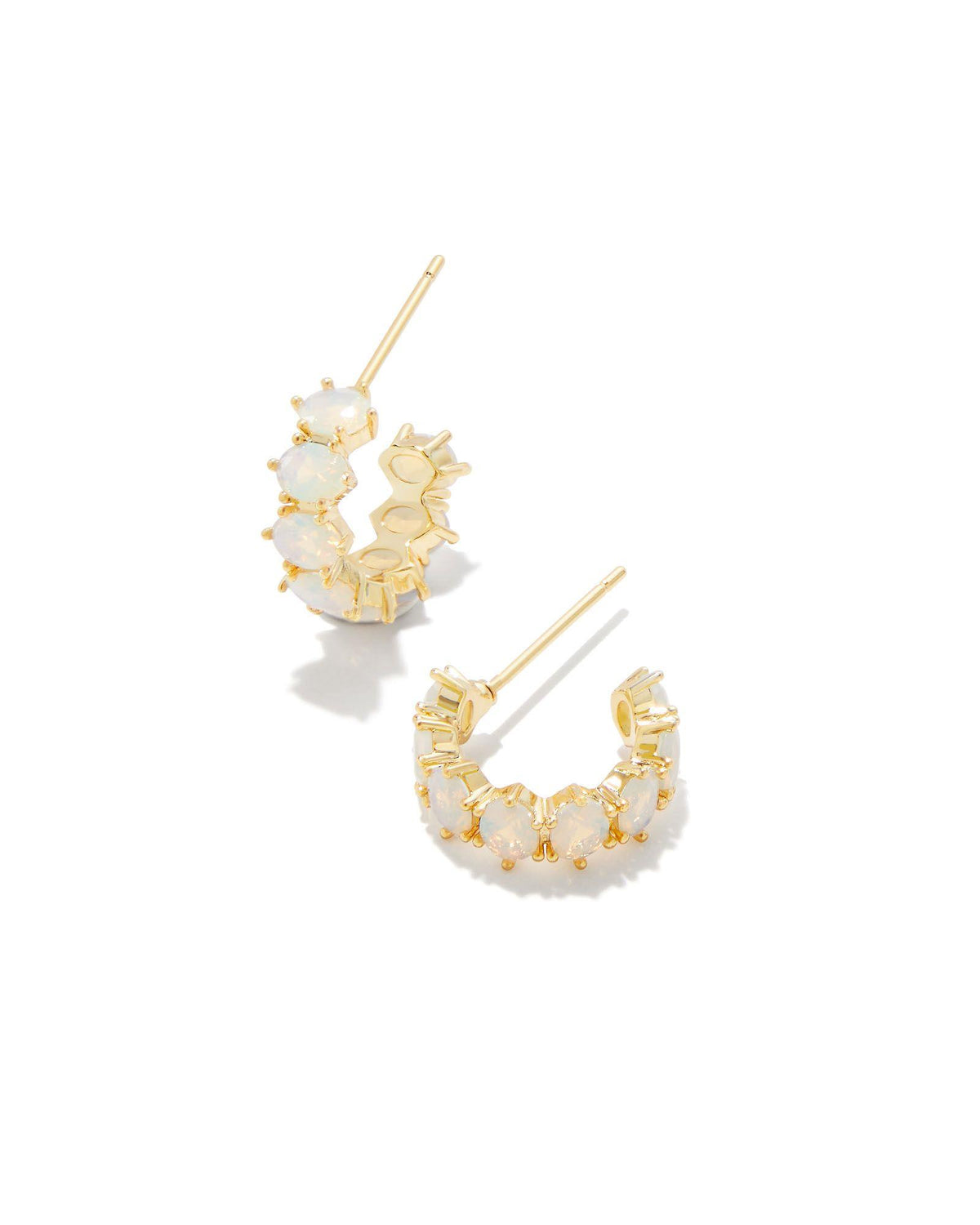 Kendra Scott Cailin Crystal Huggie Earrings
