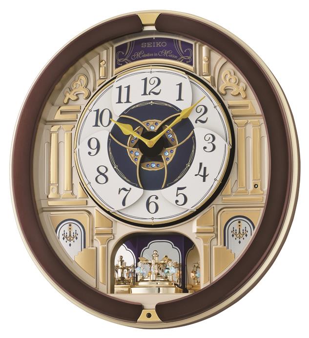 Seiko Clocks MIM-Wall, Quartz, Brown