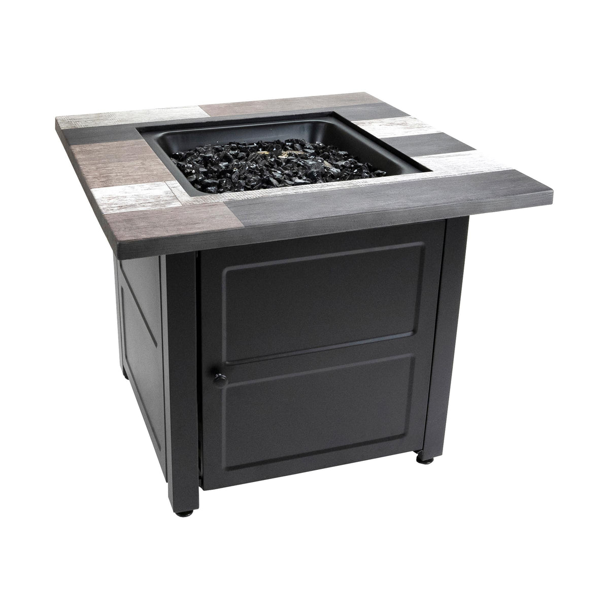 Mr. Bar-B-Q Endless Summer - GRAYSON 30-Inch Square Gas Outdoor Fire Pit