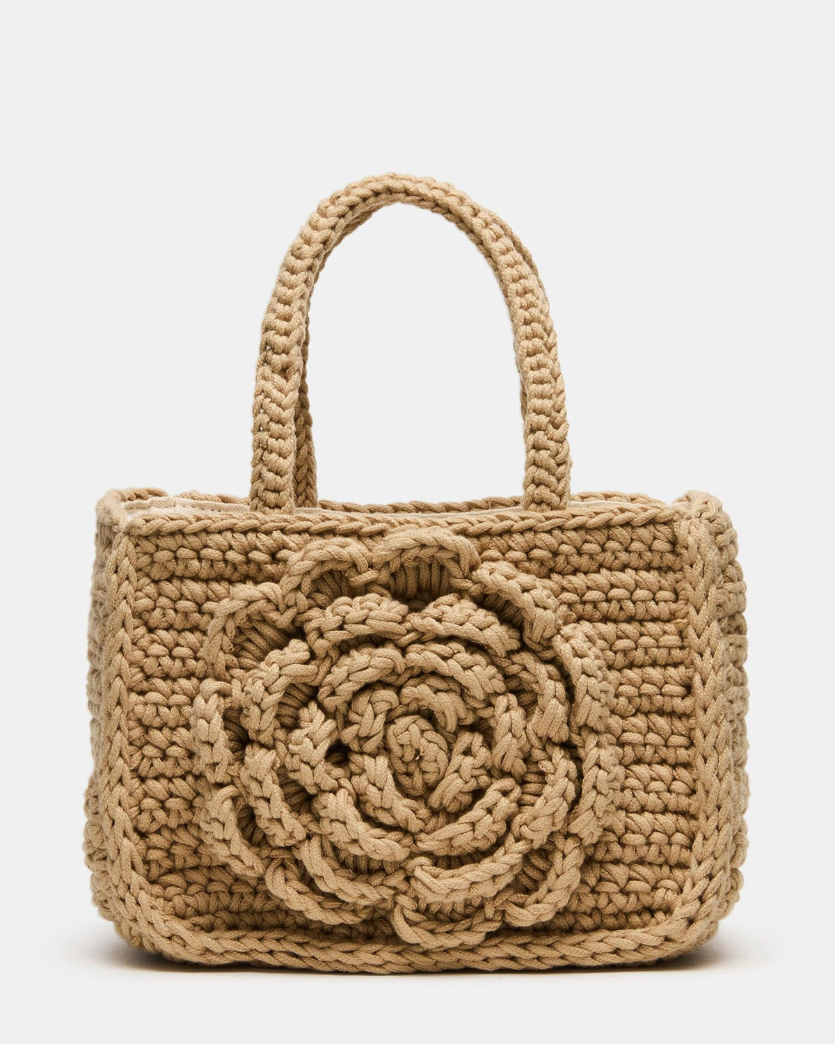 Steve Madden Luvly Crochet Rosette Bag