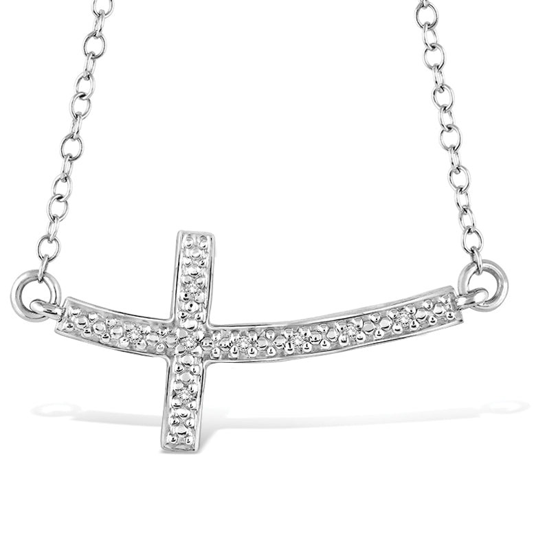 Jilco Inc Diamond Cross Necklace