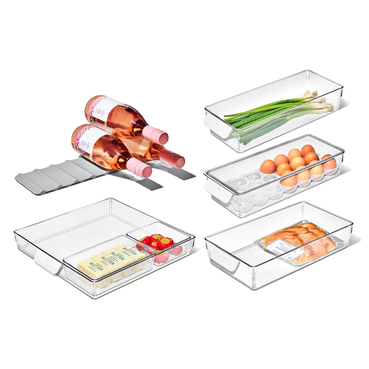OXO 8pc Refrigerator Organization Set