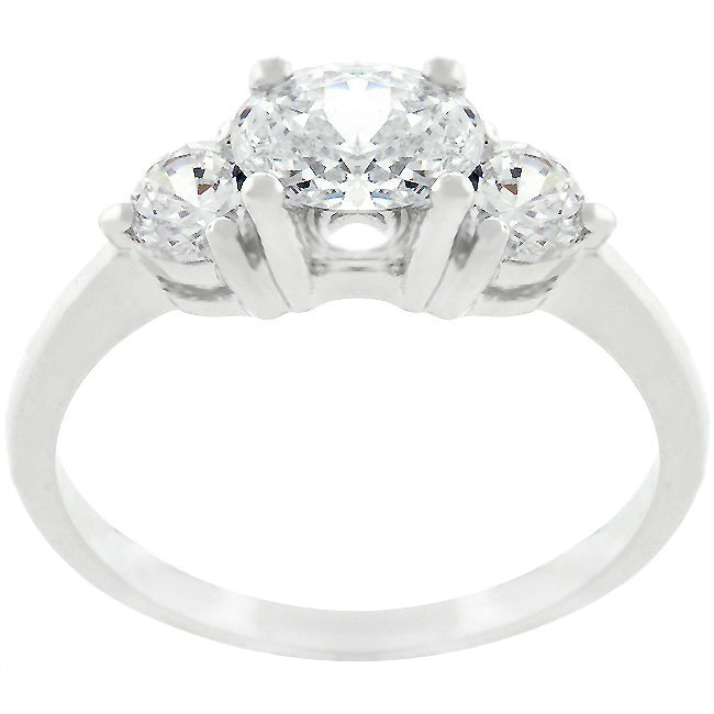 Completely Bella Oval Triple Stone Anniversary Ring(7)