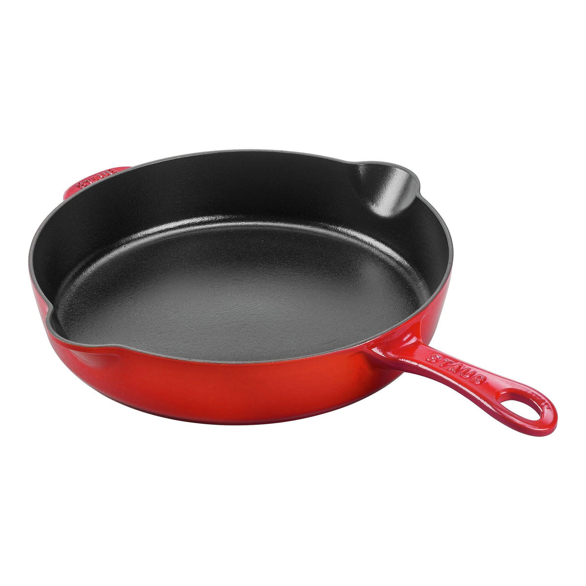 Staub 11" Cast Iron Traditional Deep Skillet Cherry