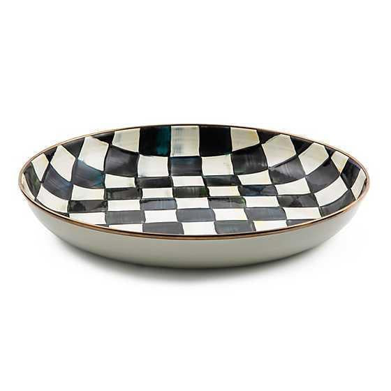 MacKenzie-Childs Sky Check Abundant Bowl
