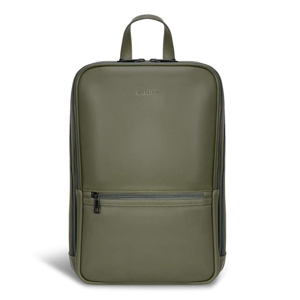 Champs Luggage Onyx Leather Classic Backpack Size 18"x12"