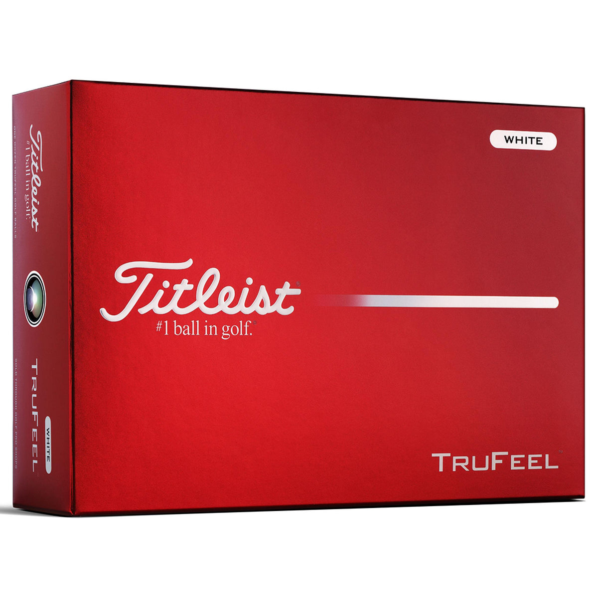 Titleist TruFeel White Golf Balls - 1 Dozen