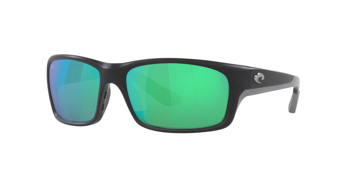 Costa Del Mar Jose Pro - Matte Black/Green Mirror Polarized