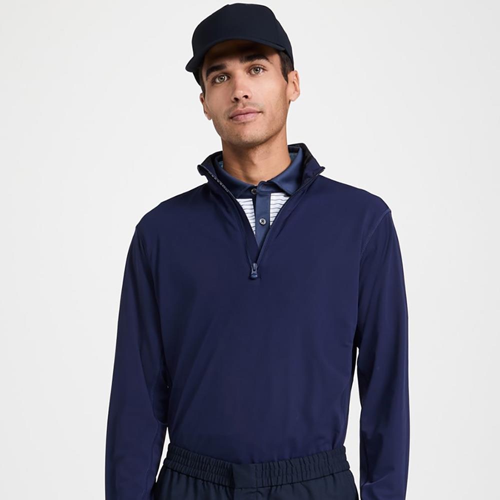 Greyson Men's Colorado Quarter Zip-Maltese Blue-XL