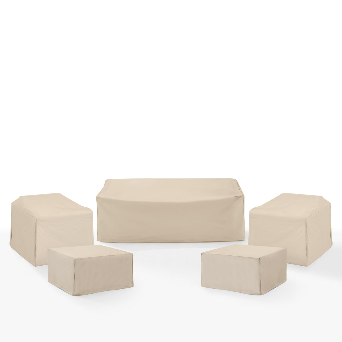 Crosley Outdoor 5Pc Outdoor Furniture Cover Set