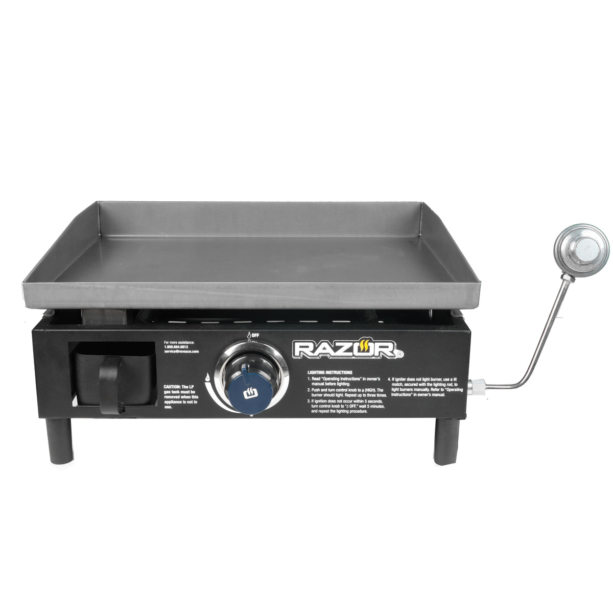 Razor 1-Burner Portable LP Gas Griddle