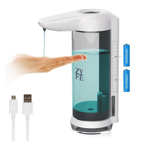 Bella Home Mountable Touchless Rechargeable 22oz Soap Dispenser