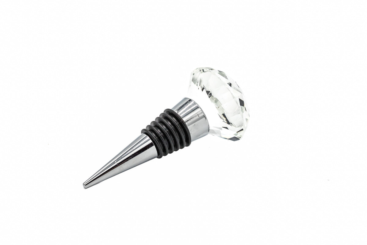 Completely Bella Full Faceted Crystal Wine Stopper