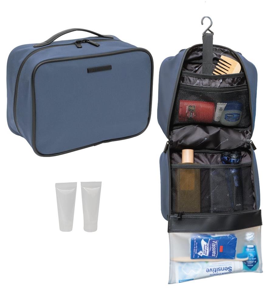 Boarding Pass Sport Nylon Hanging Toiletry Travel Case Size 10"