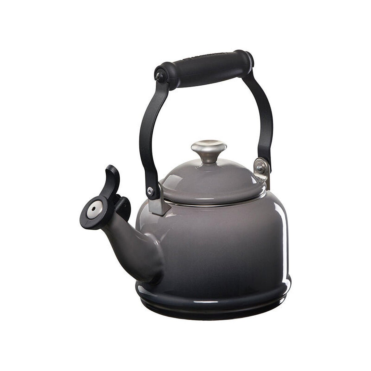 Le Creuset Demi Kettle w/ Metal Finishes Oyster