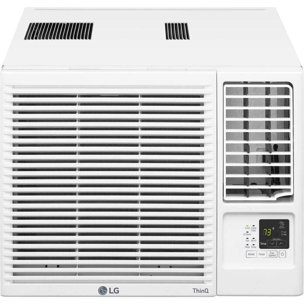 LG Home Comfort 18,000 BTU 230/208-Volt Window Air Conditioner with Cool, Heat and Wi-Fi Control in White