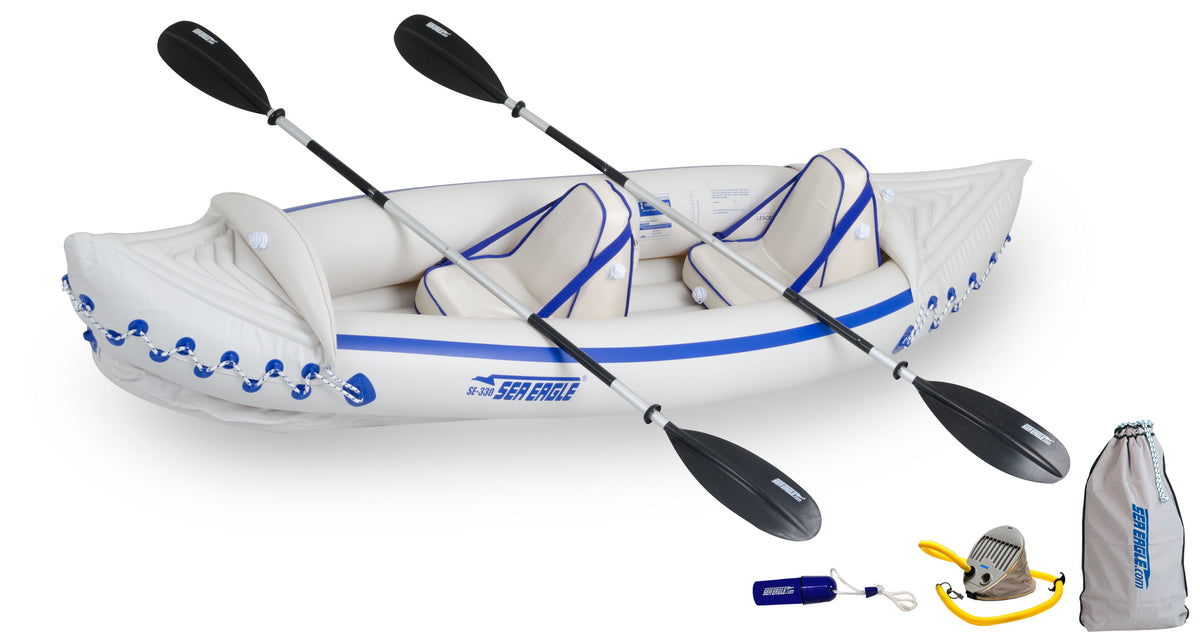 Sea Eagle 370 Inflatable Sport Kayak Pro Package