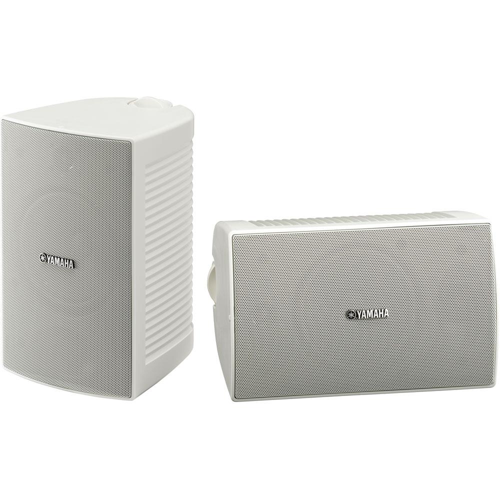 Yamaha 100W Weatherproof 2-Way Bass Reflex Speakers - White