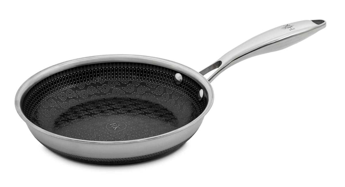 Hell's Kitchen Tri-Clad SS Hybrid 8" Frying Pan