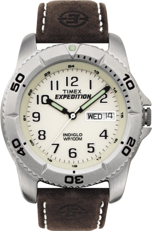 Timex Men's Expedition Watch with Leather Strap