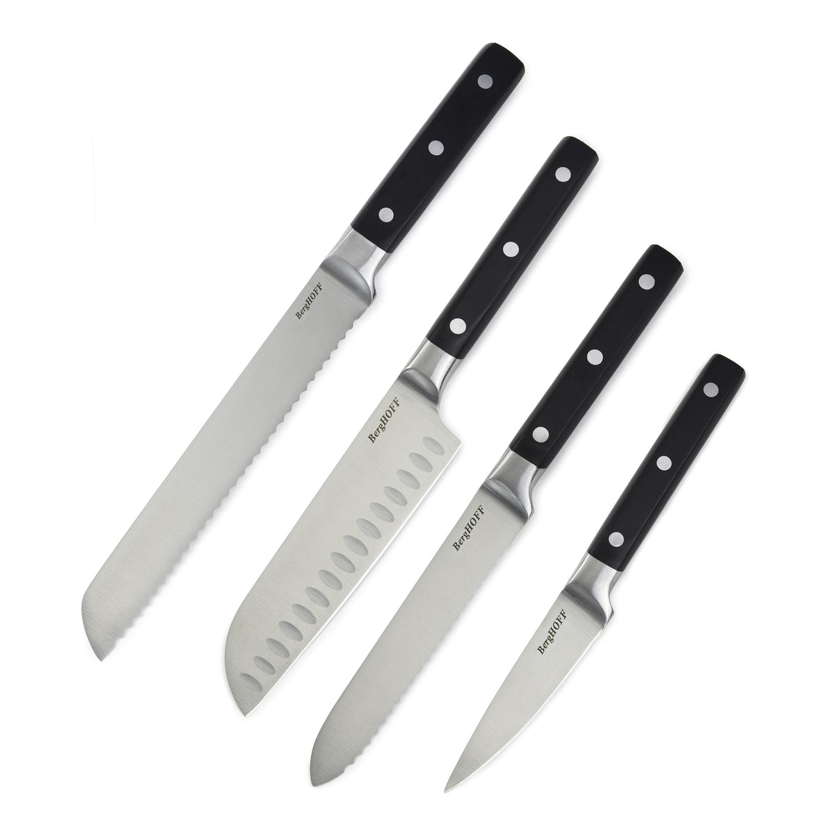 BergHOFF Gene 4Pc Stainless Steel Knife Set