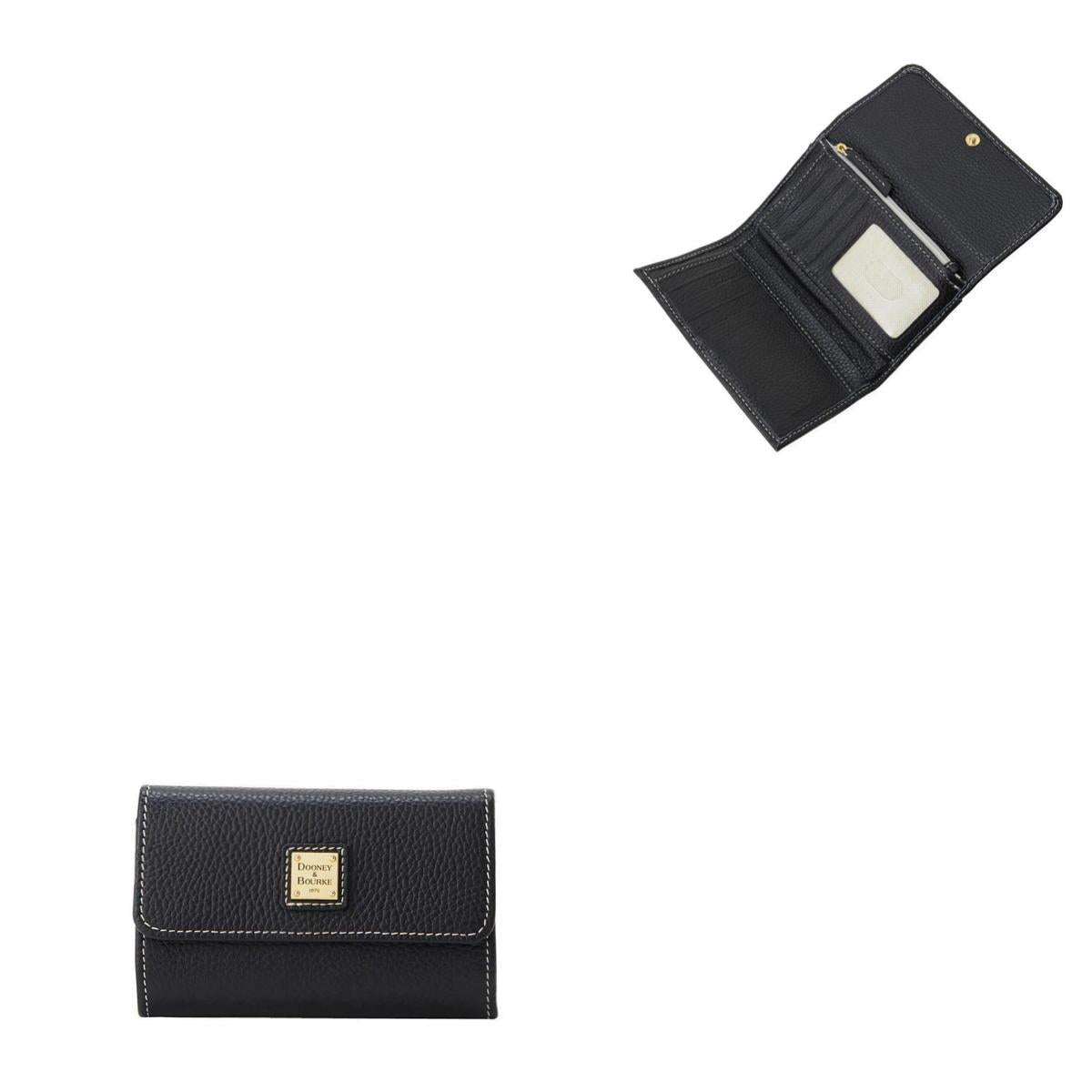 Dooney & Bourke Lucca Leather Flap Wallet