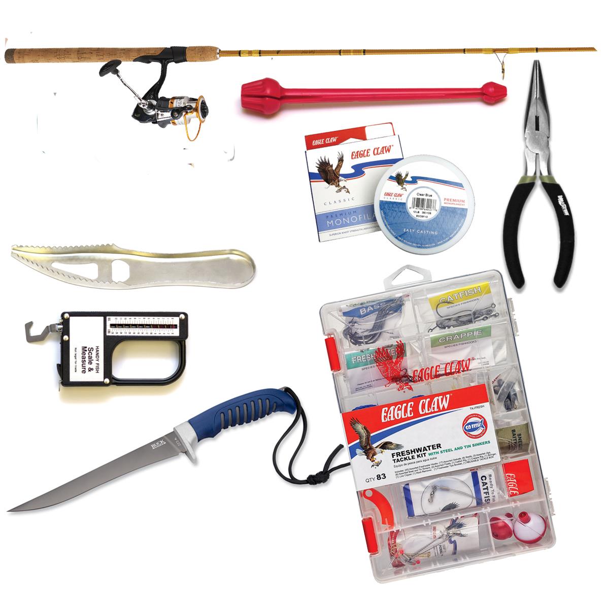 Eagle Claw Freshwater Spinning Package