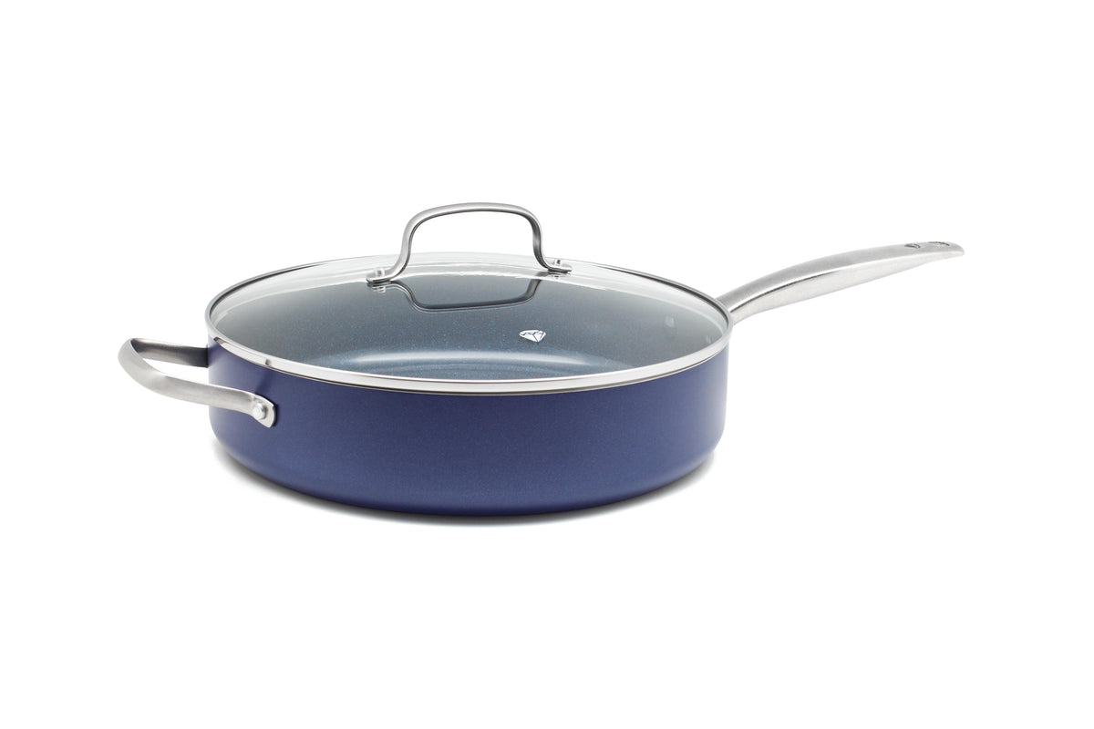 Blue Diamond Classic 5qt Ceramic Nonstick Saute Pan w/ Lid