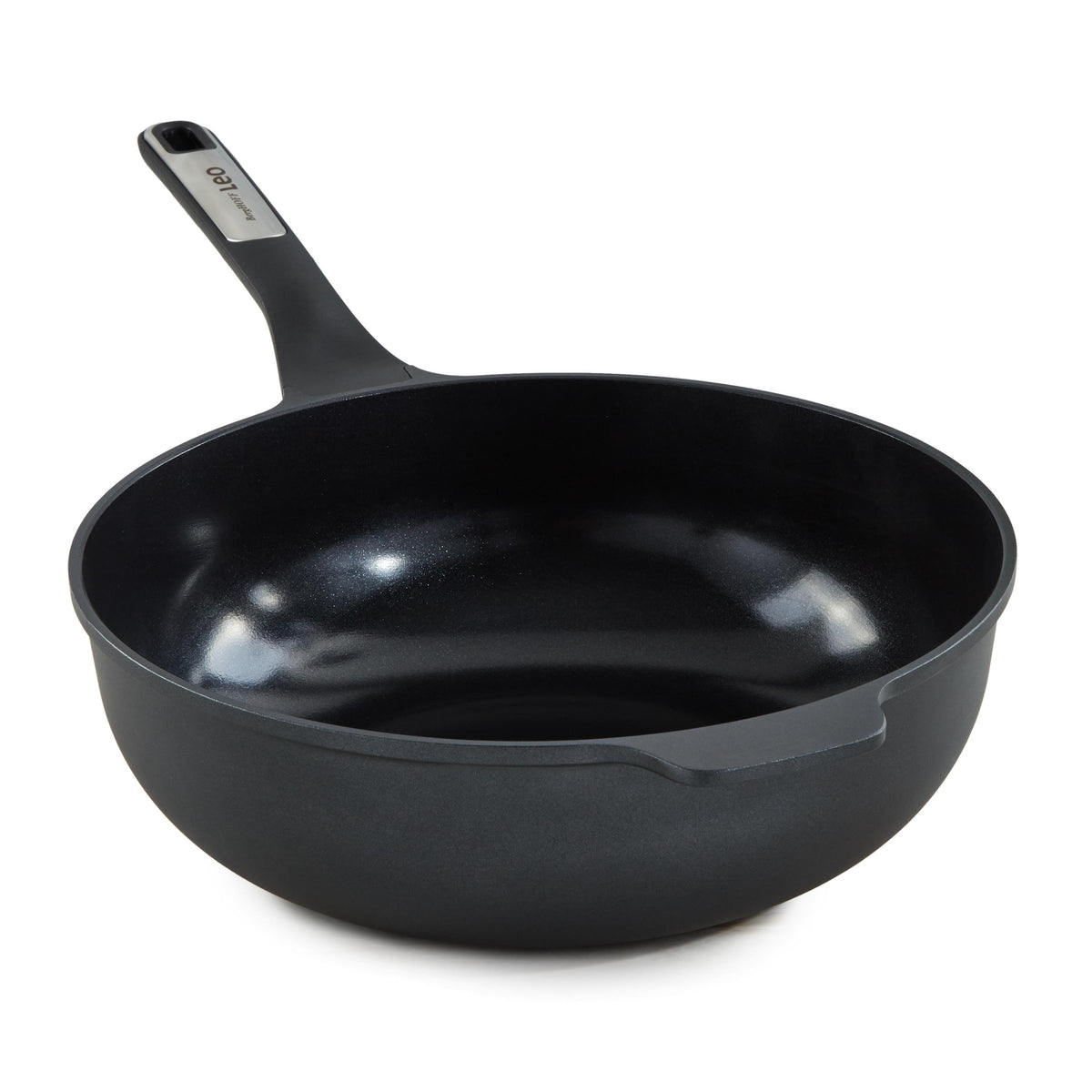 BergHOFF Phantom Ceramic Non-Stick Recycled Cast Aluminum 12" Wok Pan