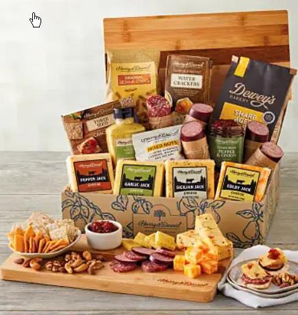 Harry & David Ultimate Meat and Cheese with Bamboo Board