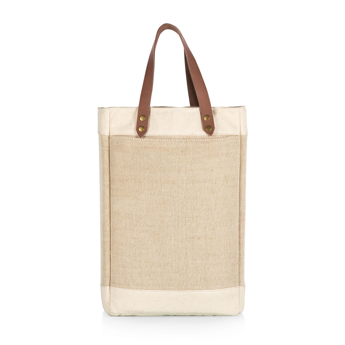Picnic Time Pinot 2 Bottle Wine Bag - Beige