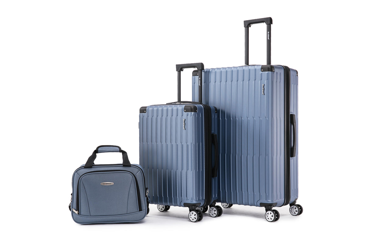 Rockland Luggage Huntinton 3 Pc. Luggage Set - Blue