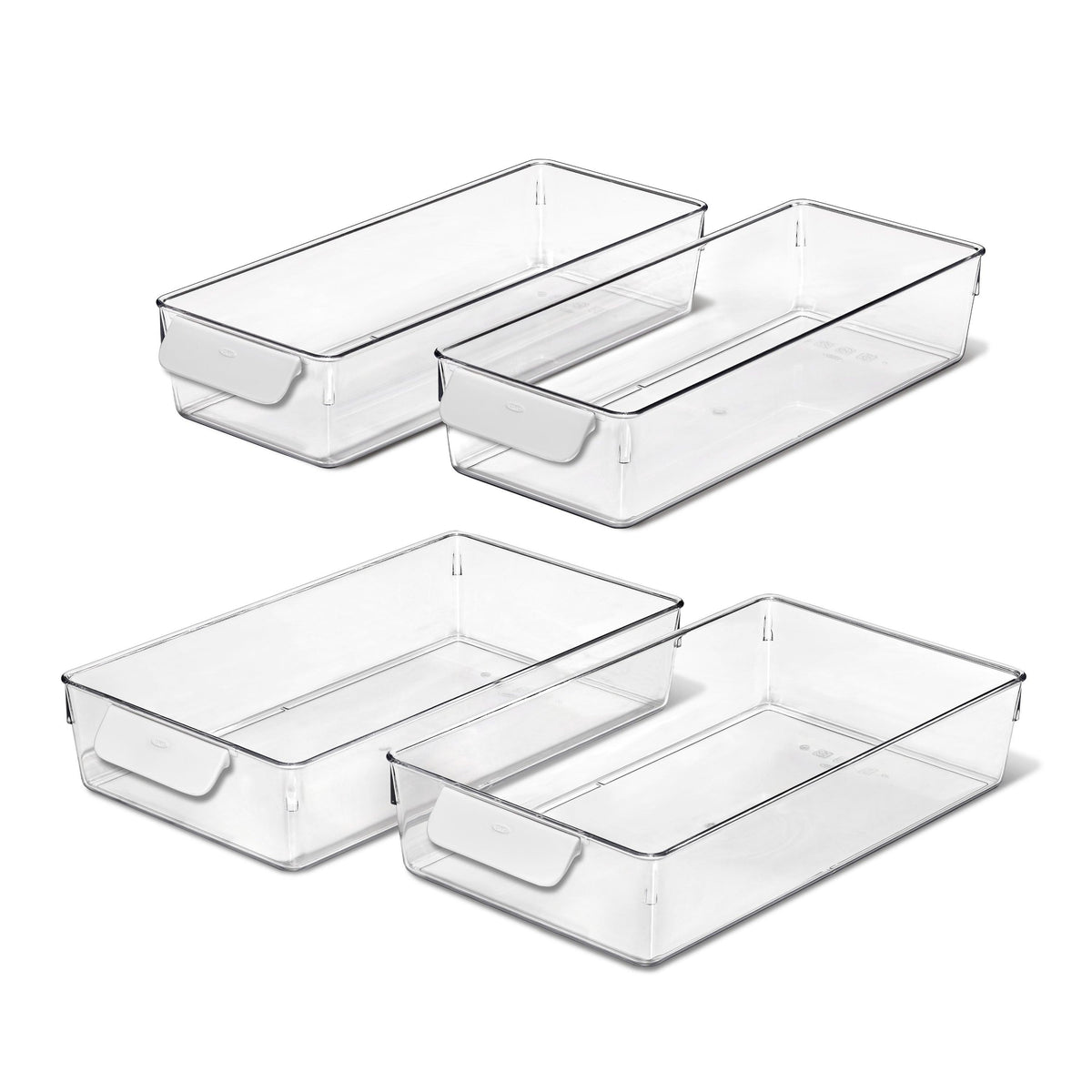 OXO 4pc Refrigerator Storage Bin Starter Set